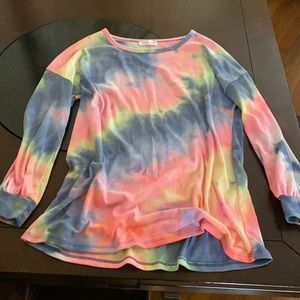 Tie dye long sleeve
